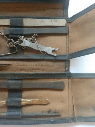 Vintage Antique Pocket Surgical Kit T &P Products Germany. 3