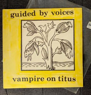 Guided By Voices Vampire On Titus Ultra Rare Scat 31 Lp (first Pressing)