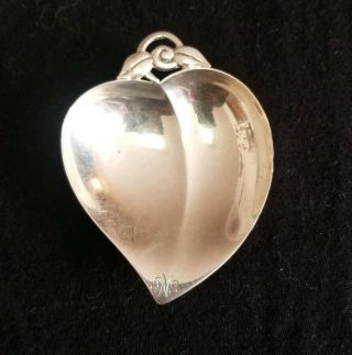Sterling Silver Tiffany And Co Peach Dish