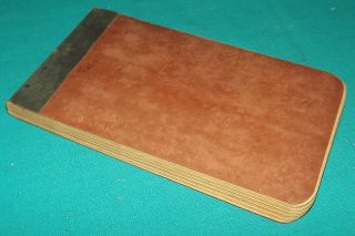 Vintage Antique Botany Note Book 1893 Hand Written Notes And Hand Drawn Pictures