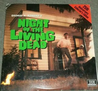 Night Of The Living Dead Laserdisc 25th Anniversary Collector 