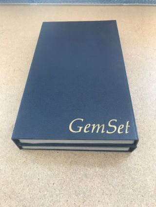 Rare Pantine Gia Gemset Gemological Empty Gemset Colour Paddle Display Box 01