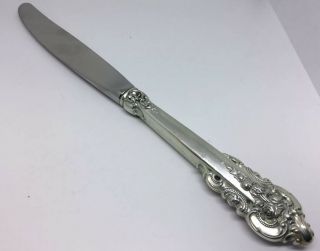 Wallace (sterling,  1941) Silver Grand Baroque Modern Hollow Knife 8 - 7/8”