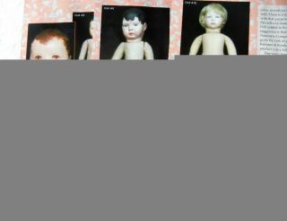 7p History Article - Antique Kathe Kruse Look - Alike Dolls - Bing,  Horsman, 3