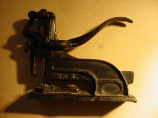 Antique Cast Iron " No.  5 " Stapler