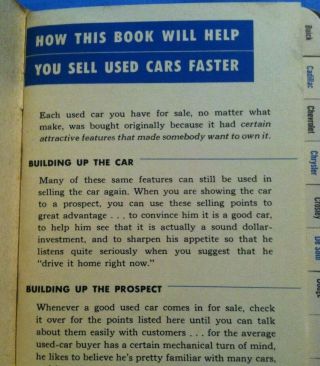 RARE 1950 Salesman ' s Car Facts Book,  for 1946 - 49.  Studebaker,  Ford,  Dodge 2
