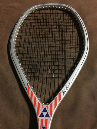 Fischer Stan Smith Superform Xl Rare Vintage Tennis Racket Leather Grip 4 1/2