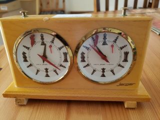 Vintage Chess Clock Timer Jerger Rare