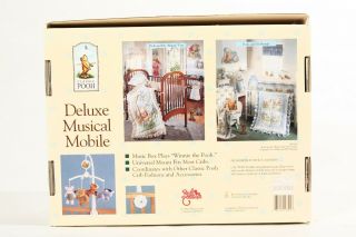 Classic DISNEY Winnie the Pooh Deluxe Musical Mobile RARE 2