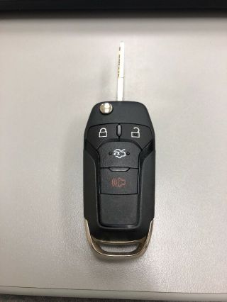 2013 - 16 Ford Fusion 4 Button Keyless Smart Key Fob Remote N5f - A08taa Rare