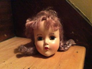 Vintage Composition Sleep Eye Doll Disassembled Head,  Torso,  Arms & Legs