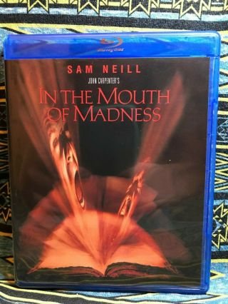 In The Mouth Of Madness Rare Oop Bluray Horror H.  P Lovecraft Halloween Carpenter