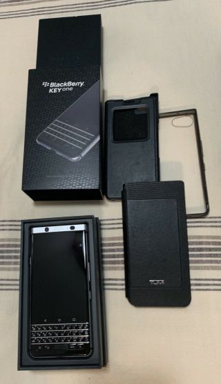Blackberry Keyone 32gb Smartphone - Silver - Rare Tumi
