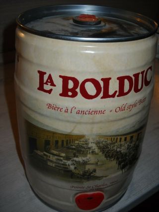 La Bolducempty 5 Liter Barrel From Canada Rare