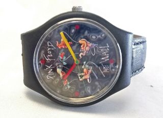 Rare Pink Floyd The Wall In Concert Watch 1998 Tinblue 37mm Mens Womens
