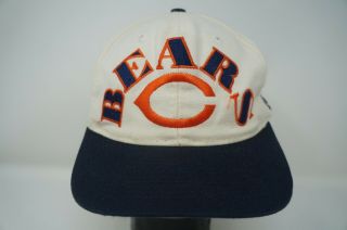 Rare Vintage Annco Chicago Bears Bowl Xx 1986 Champions Snapback Hat 90s