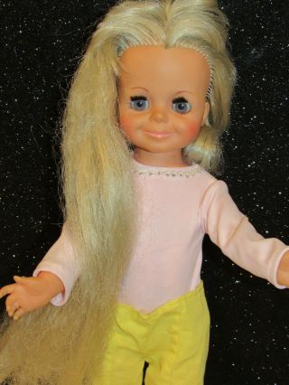 Vintage 1971 Ideal VELVET Grow Hair Doll i Crissy Family 15 