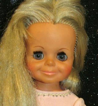 Vintage 1971 Ideal VELVET Grow Hair Doll i Crissy Family 15 