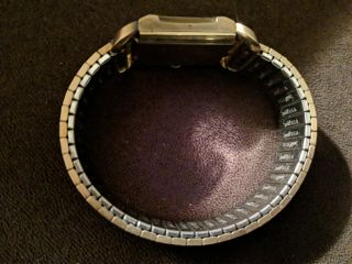 Vintage Bulova 10Kt Gold Filled Watch & Band,  Antique Men ' s watch,  estate 3