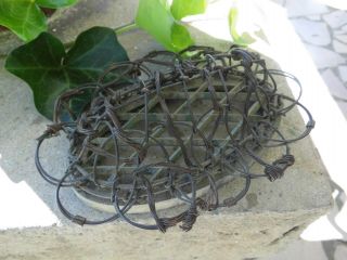 Antique Vintage Flower Frog Arranger Wire & Metal