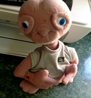 Vintage Universal Studios E.  T.  The Extra Terrestrial Plush Et Doll Toy Rare