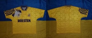 ● Very Rare Tottenham Hotspur 1991 - 1994 Away Shirt Umbro Size Men Adult S ●