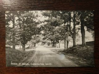 Antique Photo Postcard Cummington,  Ma C.  1910 