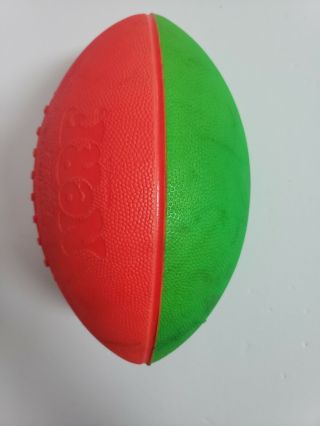 Nerf Football Green And Pink 80s 90s Vintage Toys Rare