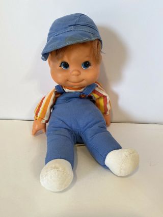Rare Vintage Mattel Baby Beans Boy Doll Biffy 11 "