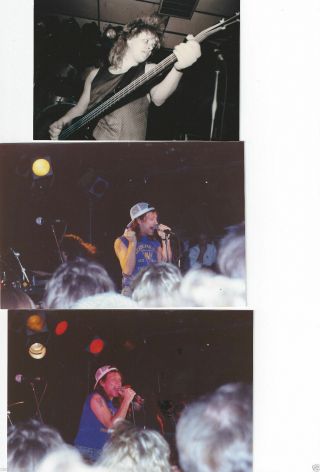 9 Rare Photos Bon Jovi Richie Sambora Stone Pony Asbury Park Nj 4 X 6