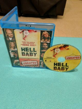 Hell Baby (blu - Ray) Rare Oop Horror