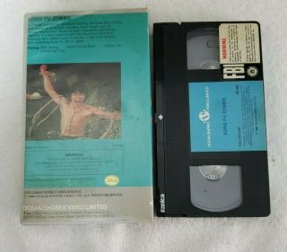 Kung Fu Zombie Ocean Shores VHS Kung Fu Rare 2