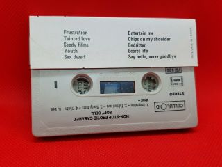 Soft Cell - Non - Stop Erotic Cabaret (1981) Cassette RARE (VG, ) 2