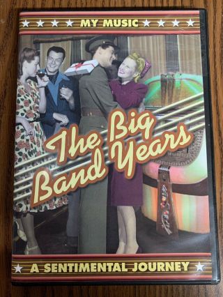 The Big Band Years A Sentimental Journey Dvd Peter Marshall Rare Oop