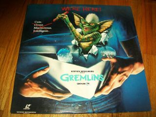 Gremlins Laserdisc Ld Widescreen Format Very Rare Great Film Steven Spielberg