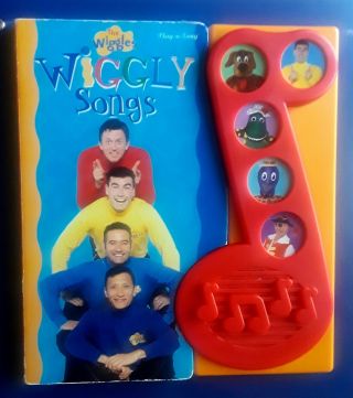 The Wiggles Wiggly Play - A - Song Board Book Like Rare