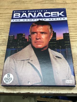 Banacek - The Complete Series (dvd,  2008,  5 - Disc Set) Rare And Cond