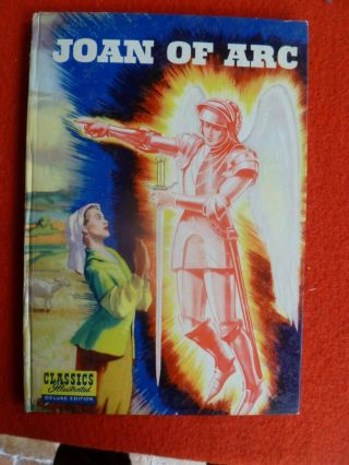 Joan Of Arc Rare Hardcover Deluxe Edition Classic Illustrated Comic