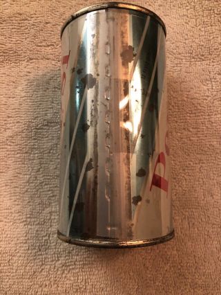 Vintage 1960s Pepsi Cola Can Steel RARE Bottom Opened 3