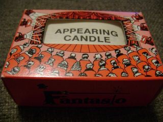 Fantasio Candle And Book Package - Rare