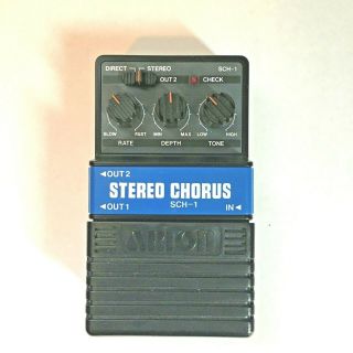 Arion SCH - 1 Stereo Analog Chorus Rare Vintage Guitar Effect Pedal MIJ Japan 2