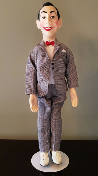 Vintage Matchbox Toys Usa 1987 Peewee Herman Pull String Doll 17 " Tall