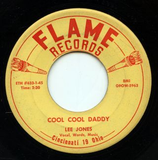 Hear - Rare Rockabilly 45 - Lee Jones - Cool Cool Daddy - Flame Eth 633 - 1 - 45