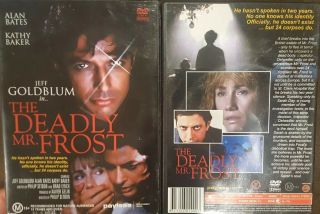 The Deadly Mr.  Frost Rare Deleted Dvd Jeff Goldblum Alan Bates Kathy Baker Film