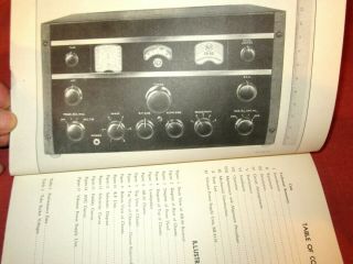 Rare Original1943 Rca Usa Ar - 88d Valve Communication Receiver Instruction Book