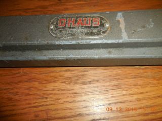 Vintage Ohaus Triple Beam Balance Scale Made in U.  S.  A.  USA RARE Weights Science 2