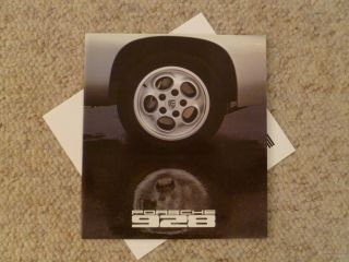 1978 Porsche 928 Deluxe Showroom Advertising Sales Brochure Rare Awesome L@@k