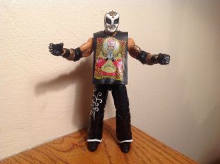 Rey Mysterio Rare Hard To Find Wwe Wrestling Elite (series 24) Figure By Mattel