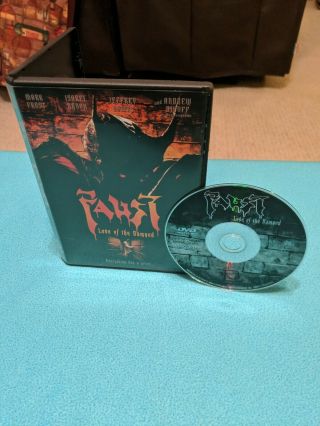 Faust - Love Of The Damned (dvd) Rare Oop Horror Jeffrey Combs