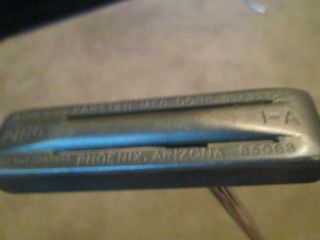 Vintage Ping 1a Musical P - I - N - G Putter Rare 85068 Zip Code 34.  5 "